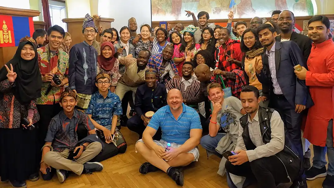 All participants from every country at Researchers Night Global Village